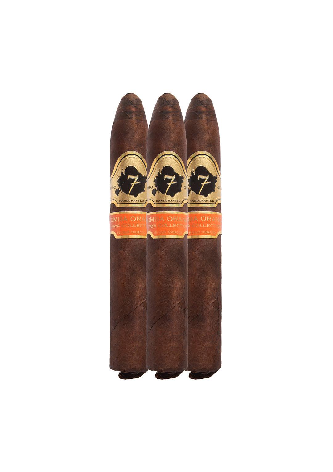 three El Septimo Bomba Orange cigars  available at Los Angeles cigar shop