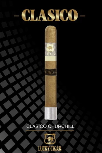 Lucky Cigar - Classico - 7" x 48 Churchill