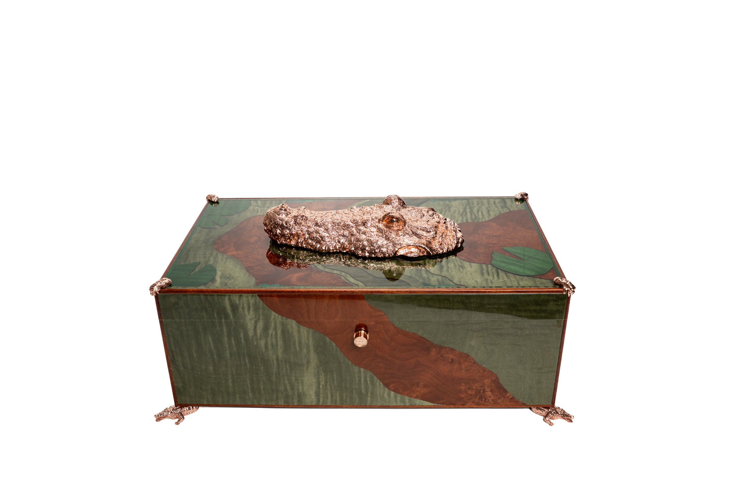 Maccarrone Swamp Alligator 200 Count Limited Edition Humidor