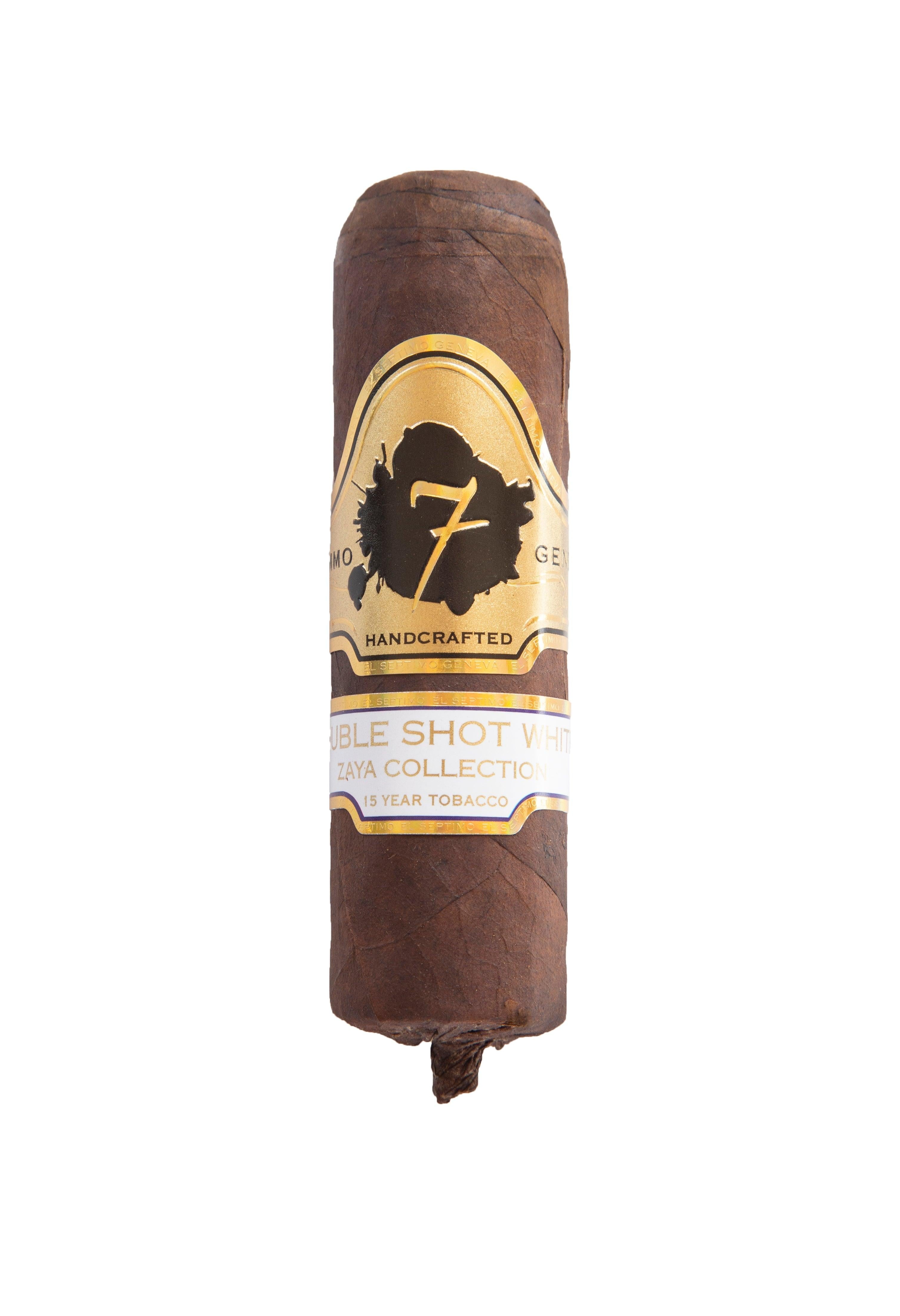 El Septimo Double Shot White cigar – full-bodied short cigar from Los Angeles cigar shop