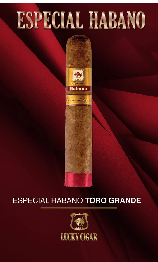 Lucky Cigar - ESPECIAL HABANO Toro Grande Box Press 7 ½ x 50