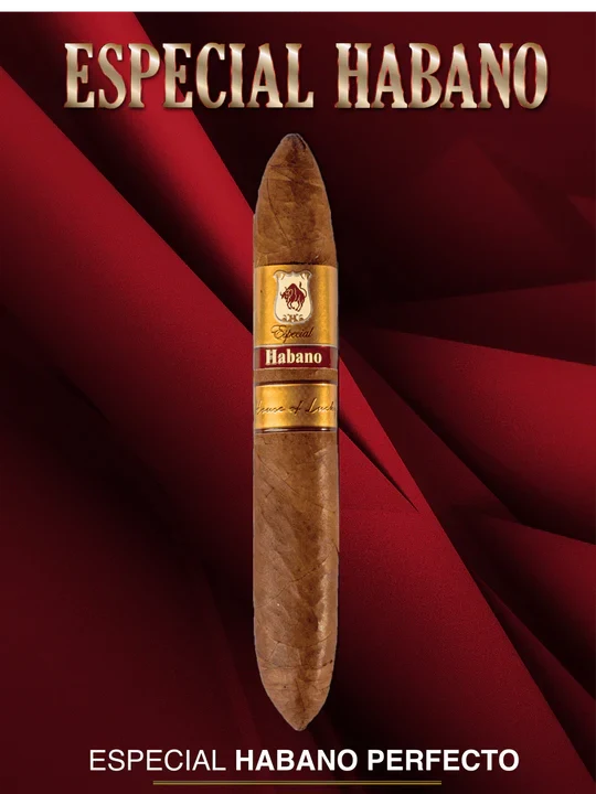 Lucky Cigar - ESPECIAL HABANO Perfecto Box Press 6x52
