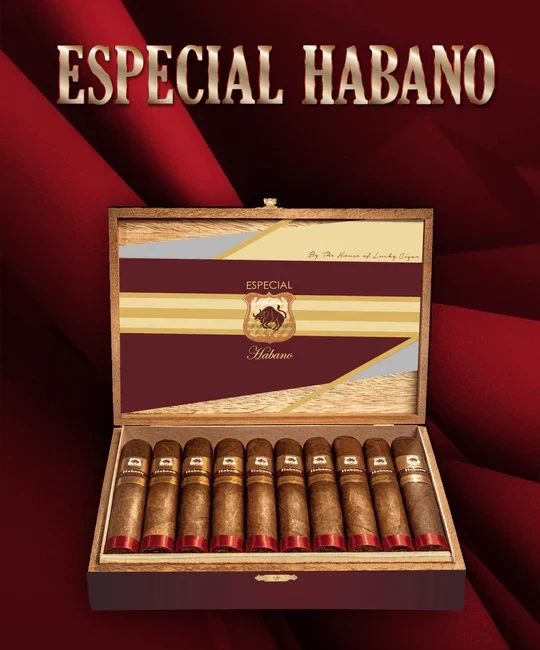 Lucky Cigar - ESPECIAL HABANO Toro Grande Box Press 7 ½ x 50