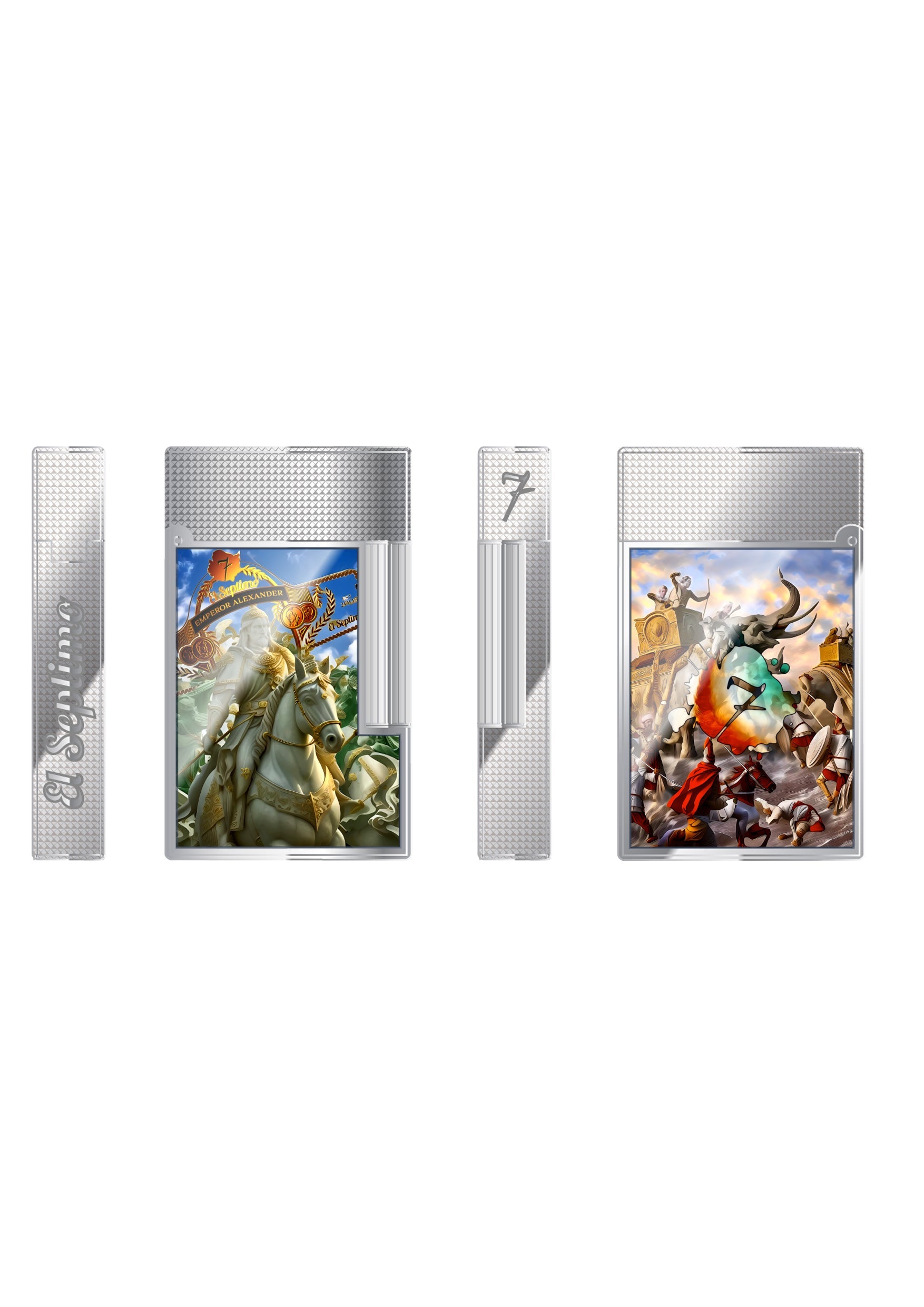 S.T. Dupont x El Septimo Limited Edition Emperor Collection with Alexander III of Macedon
