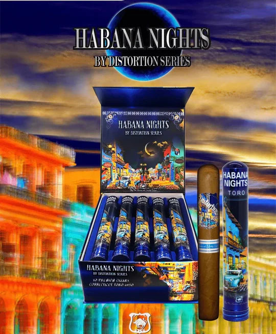 Lucky Cigar - Habana Nights Cigar From The Distortion Series - 6" x 50