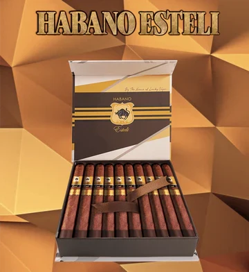 Box of 10 premium cigars by Habano Esteli
