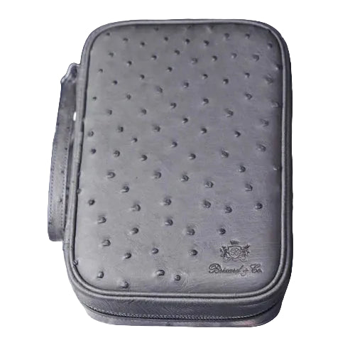 Brizard & Co - Havana Traveler - Gray Ostrich