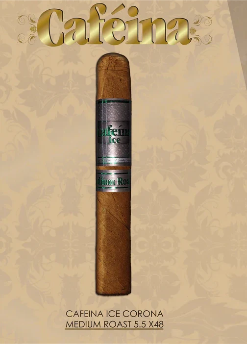 Lucky Cigar - INFUSED CIGARS: CAFEINA ICE MEDIUM ROAST CORONA 5.5X48