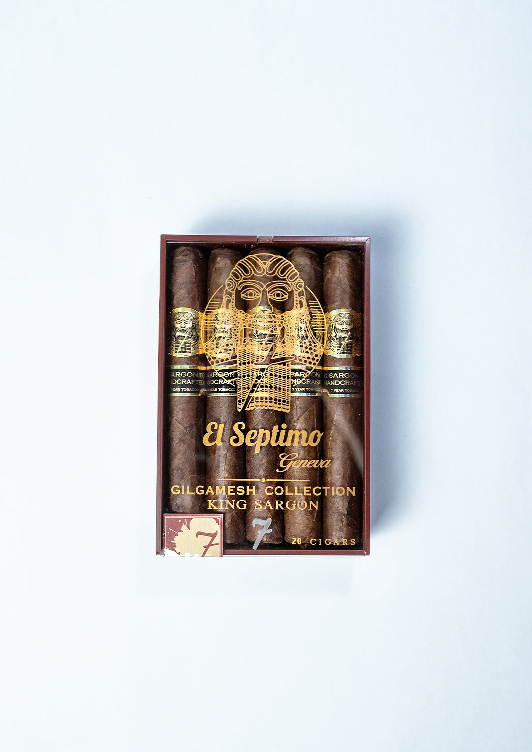 closed box of 20 El Septimo King Sargon cigars