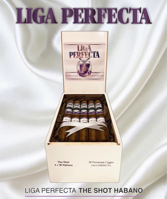 Lucky Cigar - Liga Perfecta - 4" x 38 Habano Shot