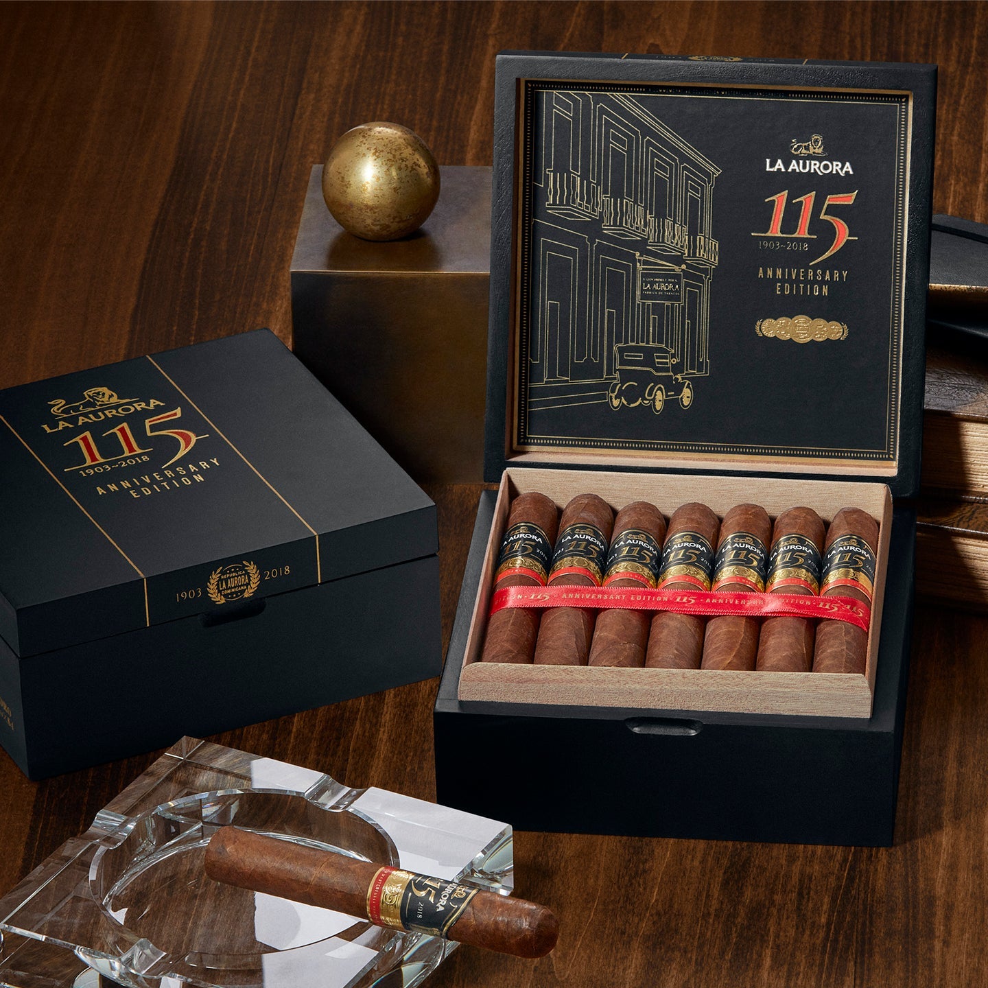 Box of 20 La Aurora 115th Anniversary Limited Edition cigars