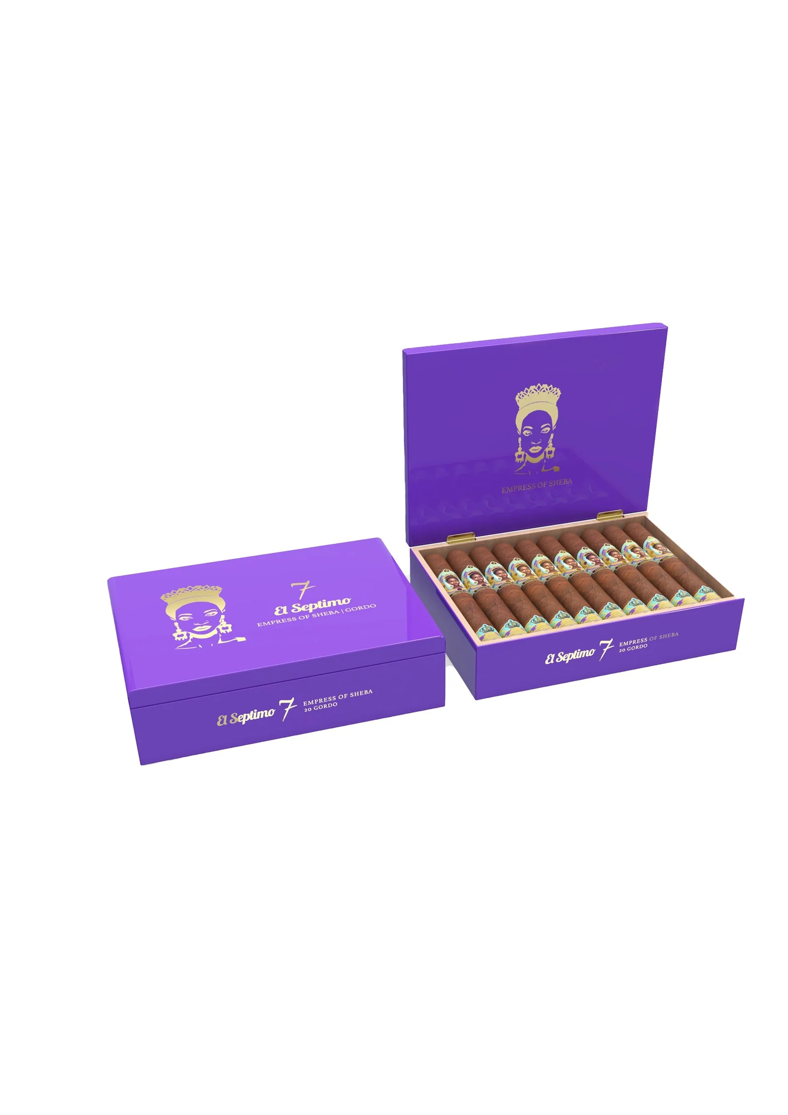 El Septimo - Empress Sheba - 6“ x 60 Maduro Gordo)
