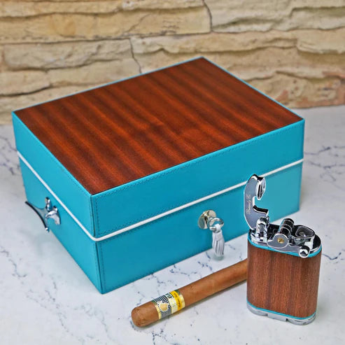 Brizard & Co – “Airflow” Cigar Humidor (13/15 Count) – Positano Collection