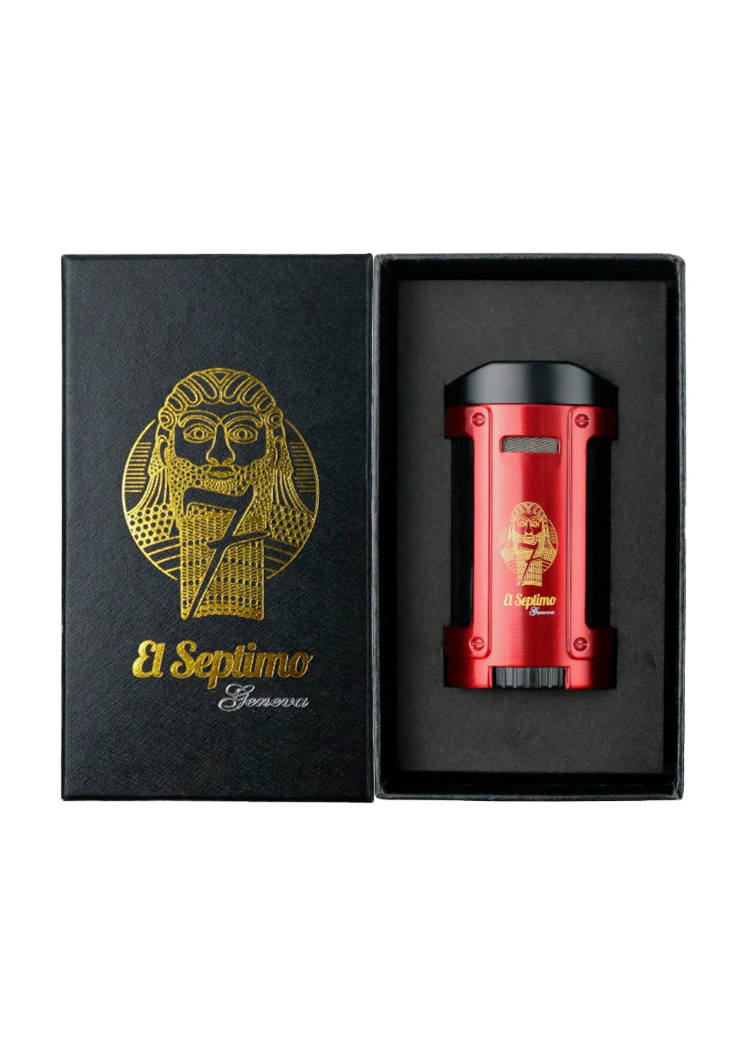 El-Septimo - Gilgamesh Quadruple Torch Lighter & Stand