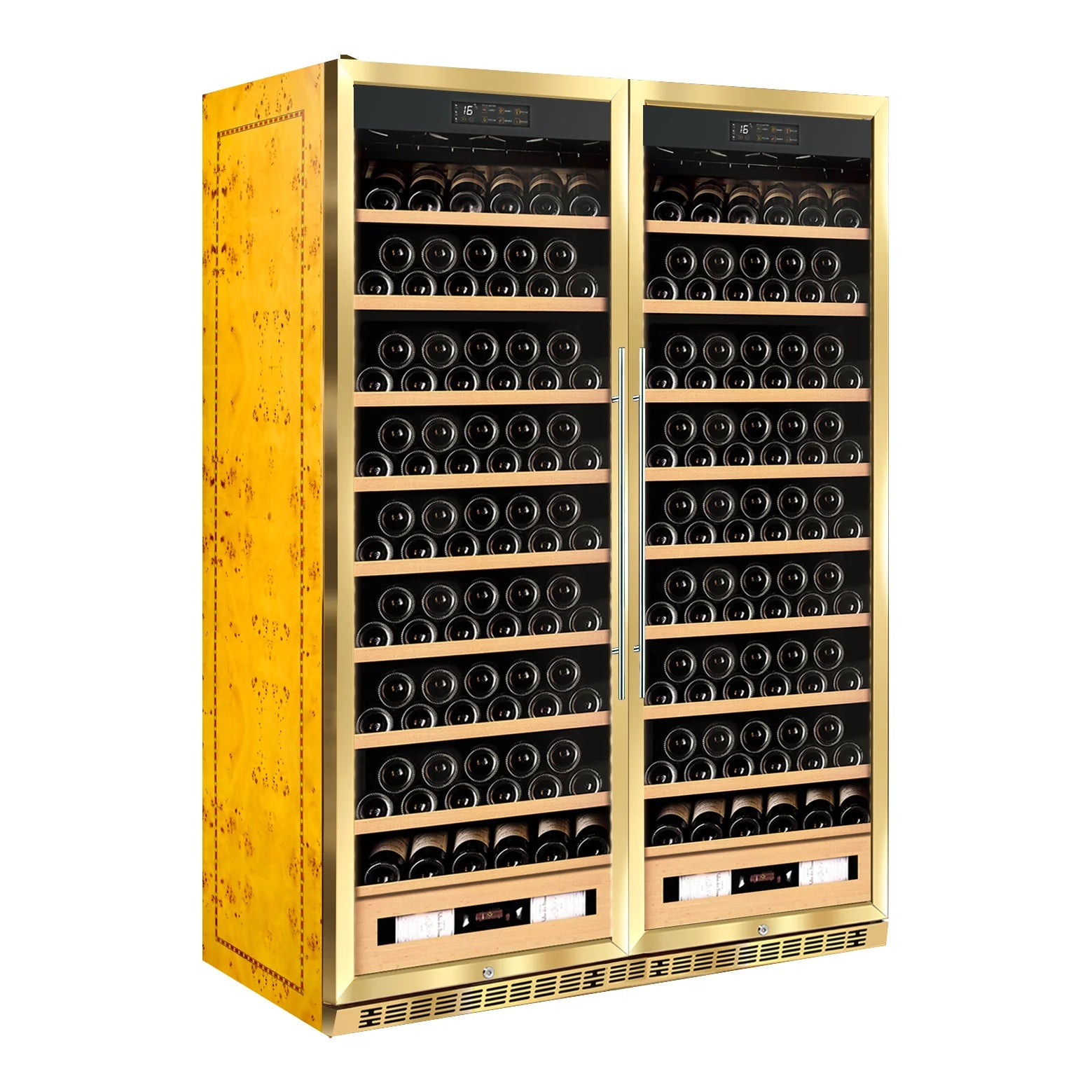 Raching - SD-800 Dual-Zone Smart Cigar Humidor & Wine Cabinet