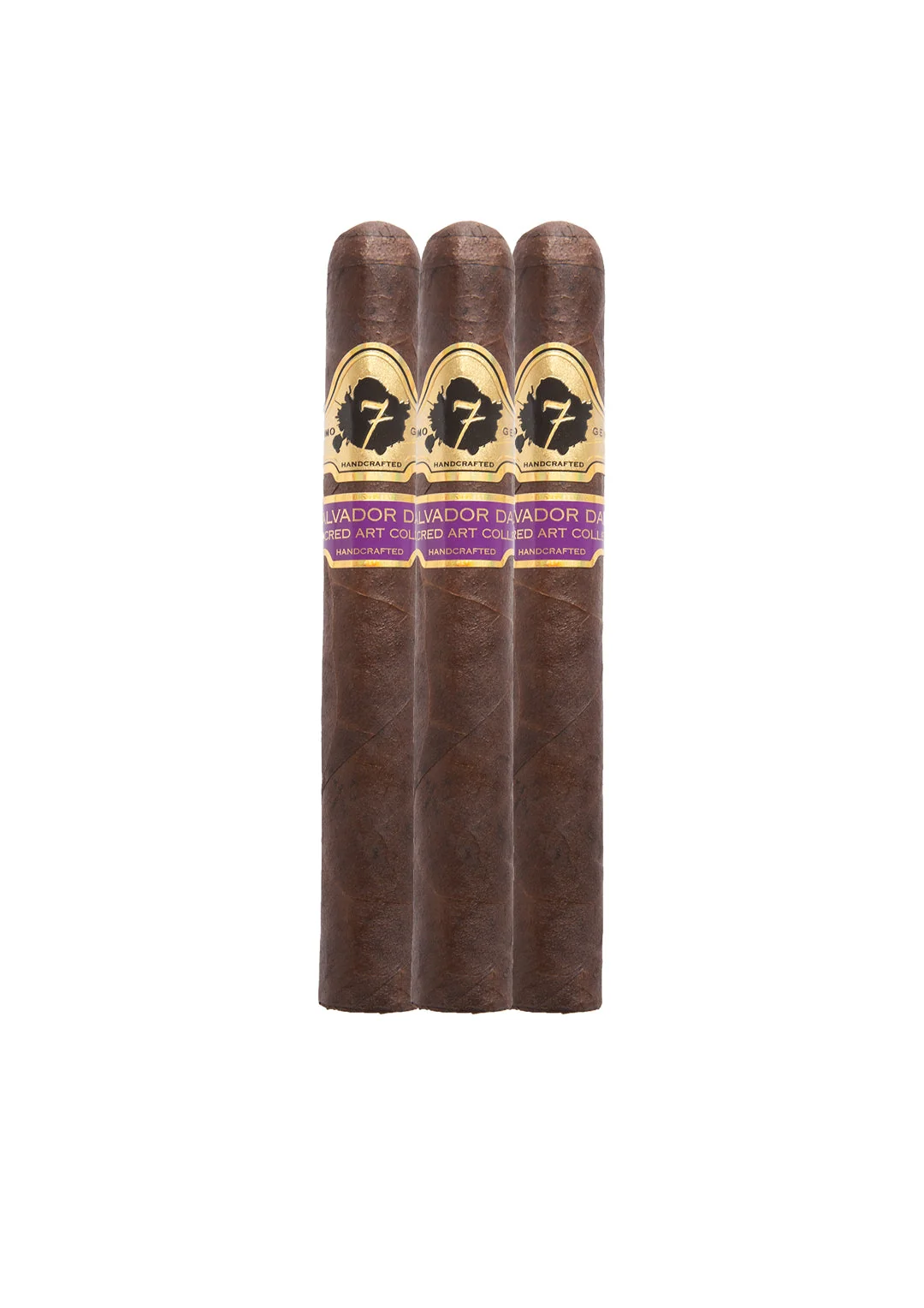 three salvador dali cigars