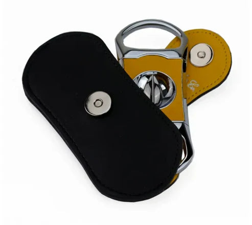 "Brizard and Co - V Cutter Racing Black & Yellow/Red/Orange/green w/Pouch"