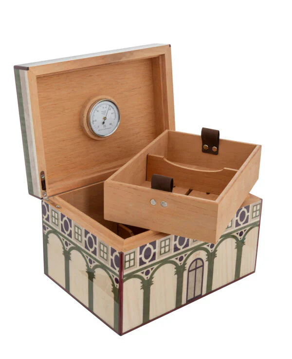 Maccarrone® Rinascimento Desktop Humidor  75 Cigar Capacity